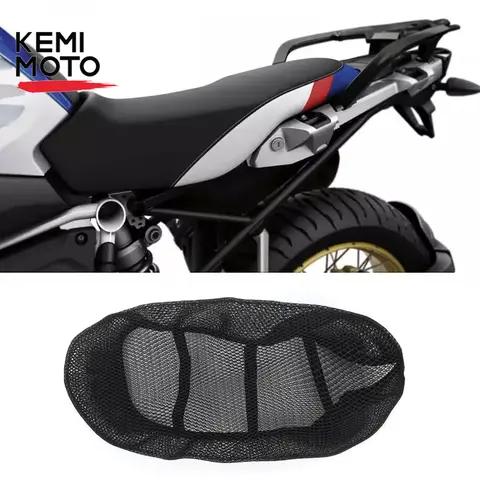 2013 - 2023 BMW R1200GS R1250GS LC 어드벤처 R 1250 GS 1200 랠리 ADV 오토바이 쿨 시트 커버 뒷좌석 및 앞좌석