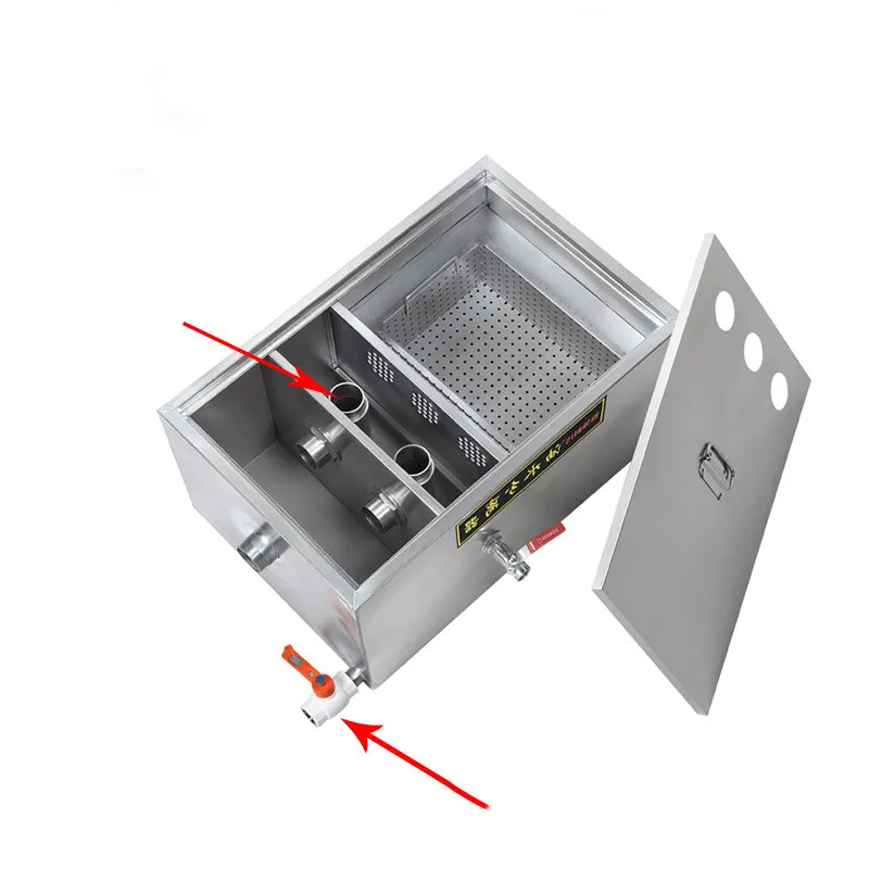 Kitchen Oily Oil-water Separator Portable Kitchen Cooking Oil Water Separator Treatment Grease Trap