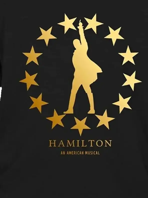 

Hamilton an American Musical Hamilton Star T-Shirt 100% Cotton O-Neck Summer Short Sleeve Casual Mens T-shirt Size S-3XL