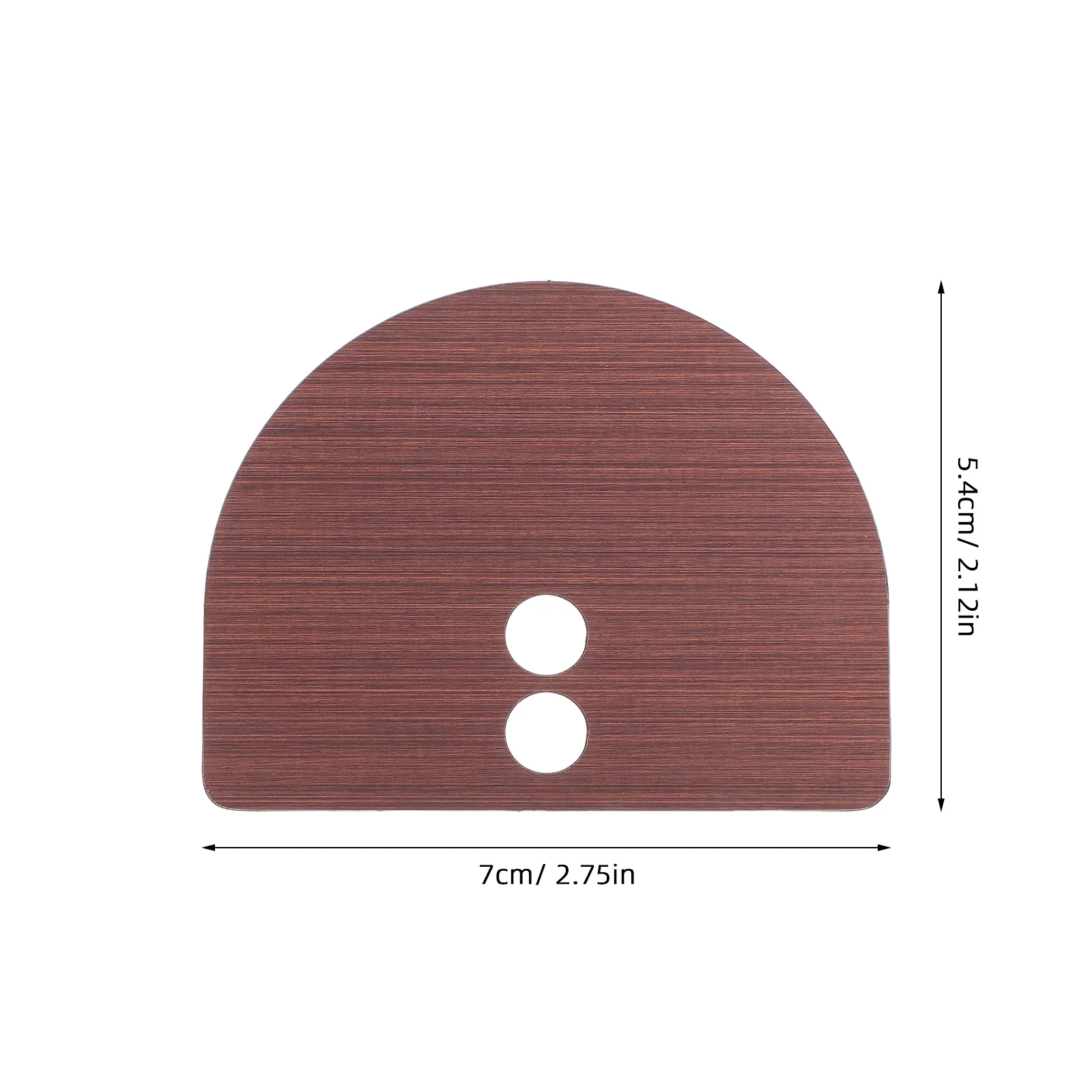 2 قطعة سبائك الزنك قفل الباب الذكي غطاء الطبق مكافحة سرقة حفرة مانع ل دخول بدون مفتاح باب أمان تعزيز حشو لوحة #6