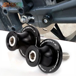CNC Aluminum Motorcycle 8mm Swingarm Spools Slider Stand Screws Accessories For Ducati Desert-X Desert X DesertX 2022 2023