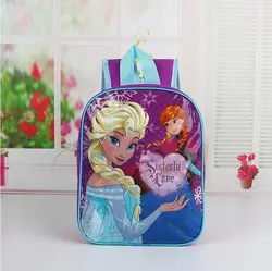 Disney Kids Cartoon Avengers Spider-Man frozen Backpack Schoolbag Girls Princess Sofia Backpack Primary Schoolbag