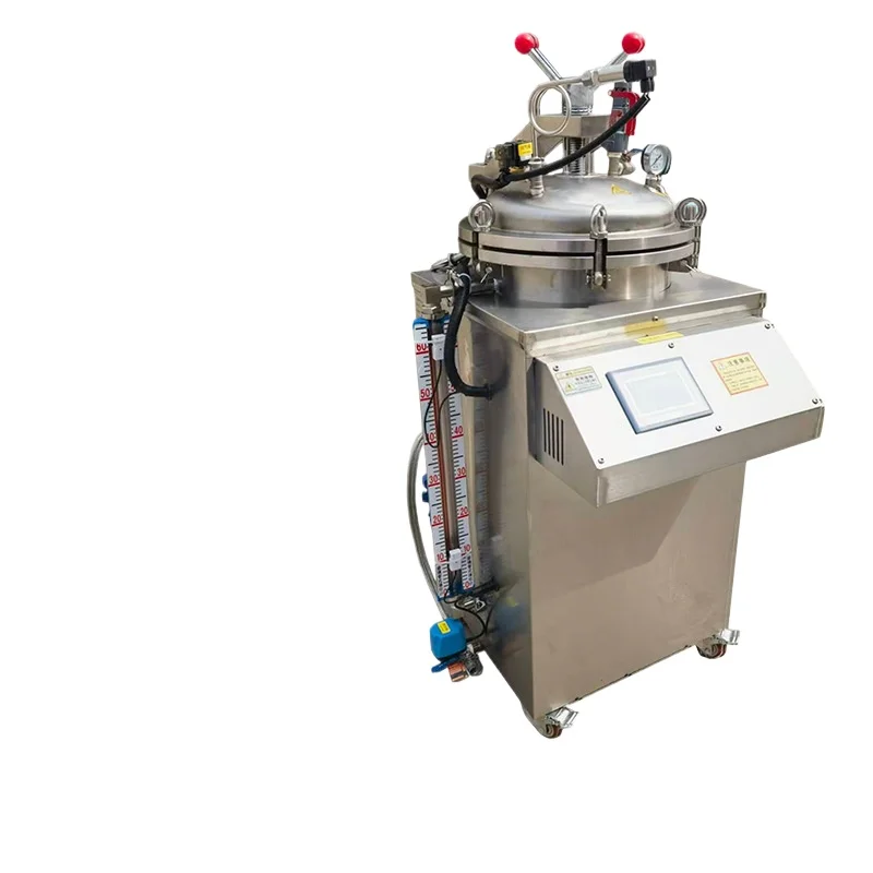 High pressure and high temperature sterilization pot, food automatic sterilization, back pressure water bath sterilization pot y