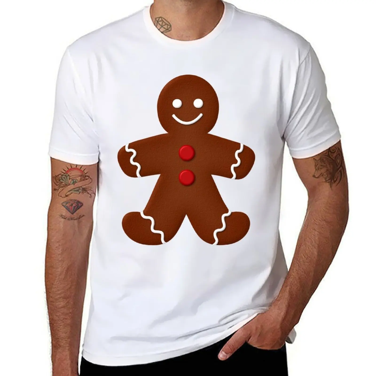 

Gingerbread Man T-Shirt man t shirts for men casual t shirt personalised t shirt man luxury T-Shirt