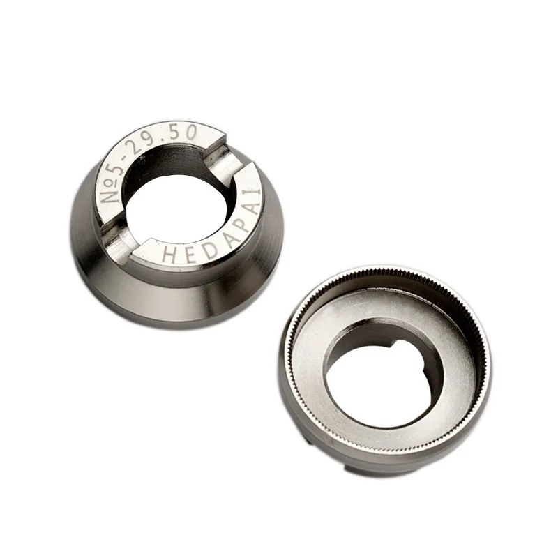 suitable for Rolex Tuder Metal stainless steel table Repair tool Watch screw back cover gear pattern cap 5537 case opener image 6