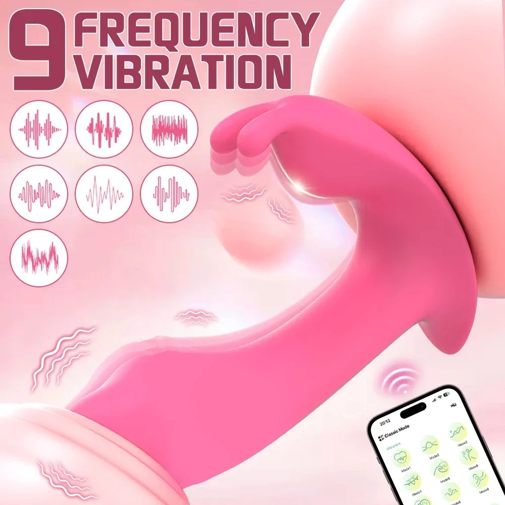 APP Control Wearable Vibrator Women Panties Vibrator G-Spot Vagina Clit Stimulator Female Masturbator Adult Sex Toy for Women view 3