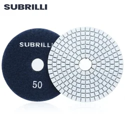 4 inch Natte Diamantpolijstpad Disc Goed voor Beton Marmer Graniet Diamant Gereedschap Steen Schuurgereedschap Slijpen polijstschijf