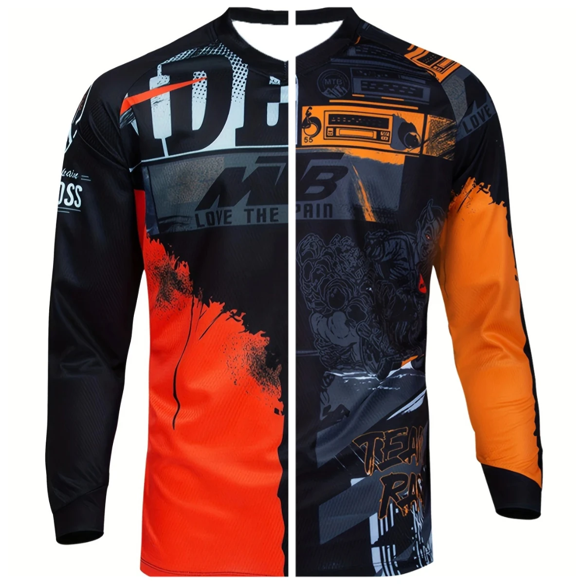 

Летние мужские и женские велосипедные майки для езды на мотоцикле по бездорожью, трикотажные изделия для горного велосипеда, гоночные футболки, нейтральные, с длинными рукавами, быстросохнущие