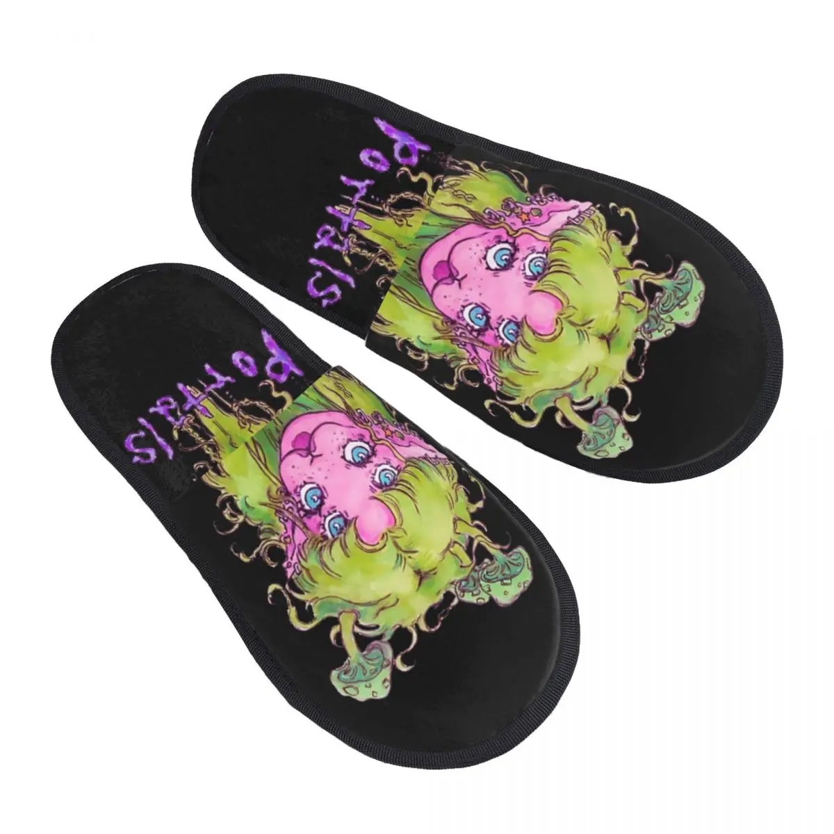 

Custom Melanies Martinezs Classic House Slippers Women Soft Memory Foam Slip On Bedroom Slipper Shoes