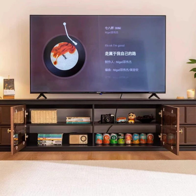 

Unique Simple Luxury Premium Storage Design Tv Brackets Drawers Aesthetic Tv Stand Modern Muebles Para Tv Living Room Furniture