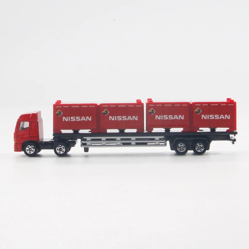 TAKARA TOMY Tomica Hino Container Transport Heavy Truck Motor Vehicle Model Mini Die-cast Alloy Car Model Children's Toy Gift