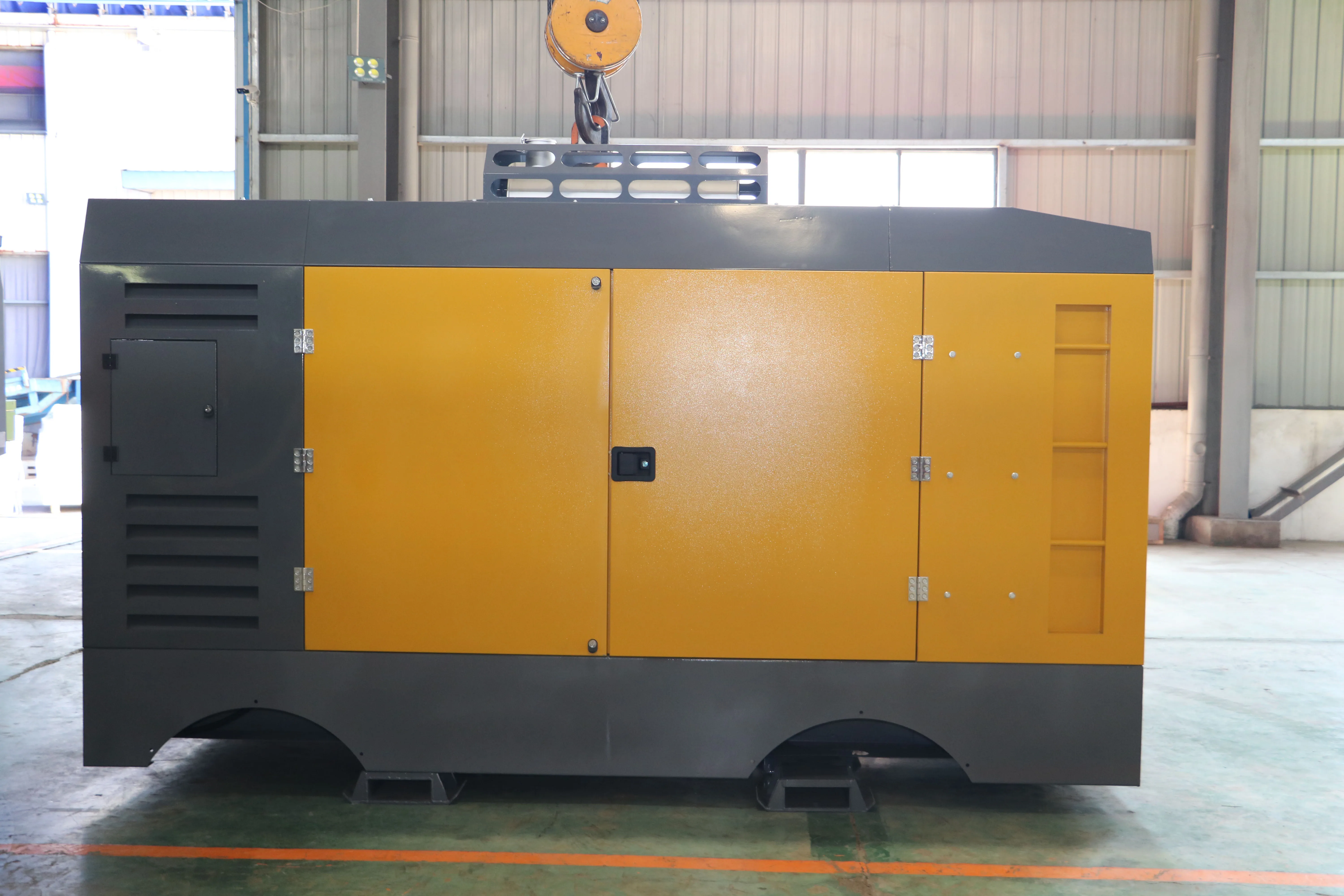 alta presión móvil diesel de la máquina 1285cfm 1150 Cfm del compresor de aire de 35bar 30m3