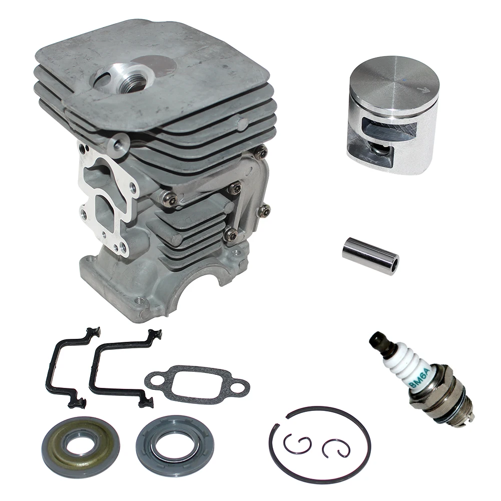 Cylinder Piston Kits For McCulloch CS350 CS390 CS410 Craftsman 358381800 RedMax GZ381 504735104 502625002 504735105 5047351-02