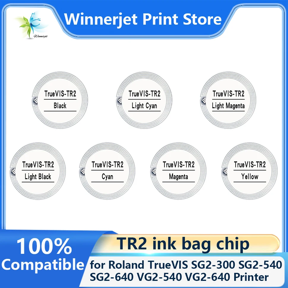 

Winnerjet 500 мл пакетик с чернилами TR2, одноразовый чип для принтера Roland TrueVIS SG2-300 SG2-540 SG2-640 VG2-540 VG2-640 VF2-640 SG3-540