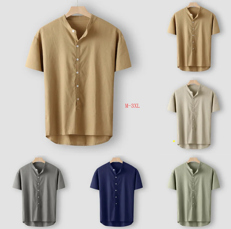 

New 202 Men's Casual irt ort-Sved Slim Fit Polyester Youth Faion Printed Long Sve Thin Polyester No Ironing Requ...