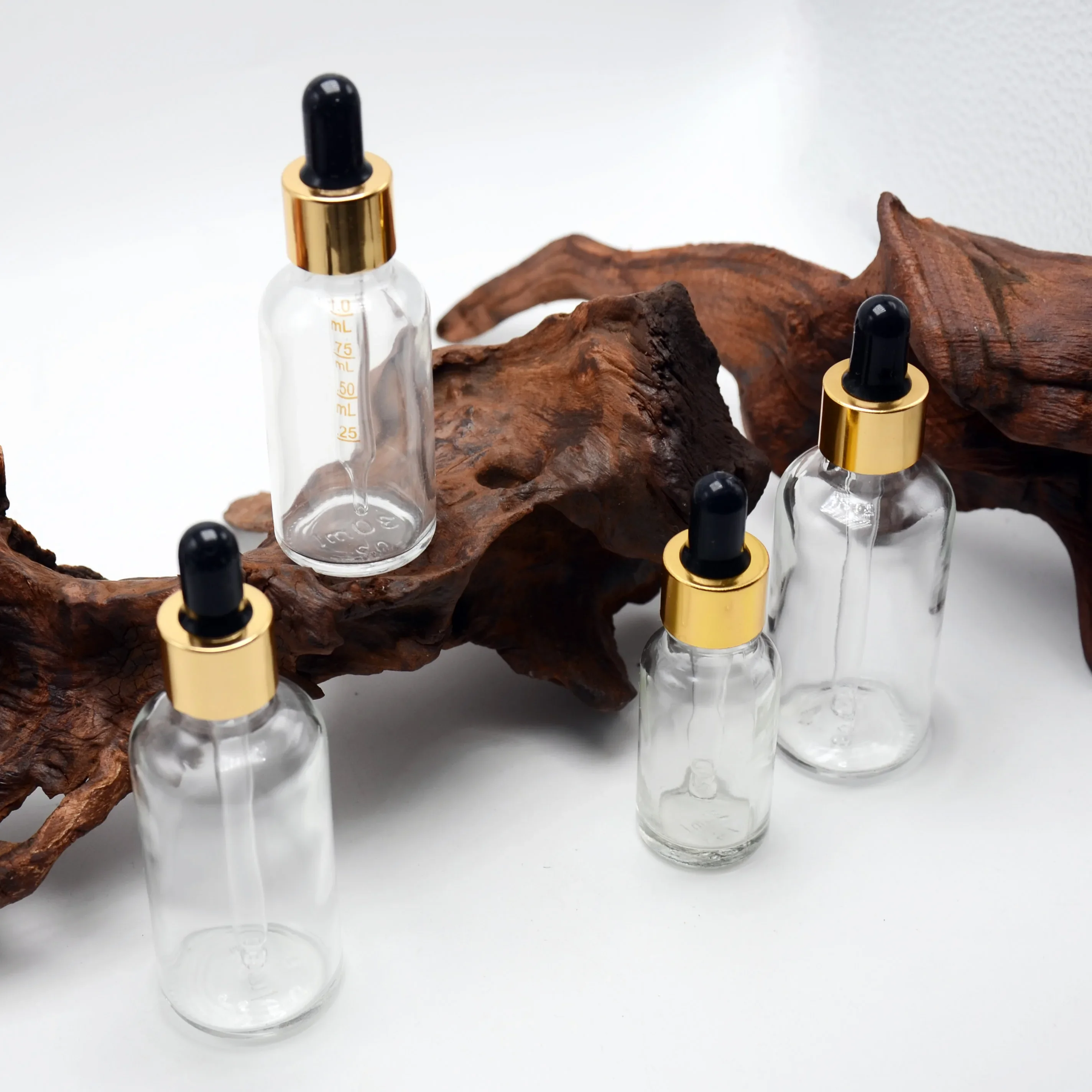 Serum do twarzy Butelki z olejkiem do włosów Butelka z perfumami wielokrotnego napełniania Zakraplacz do podróżnej butelki z olejkiem Opakowanie z zakraplaczem do kosmetyków Plastik