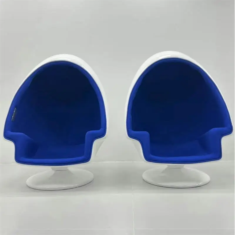 Single bubble chair eggshell chair rotation