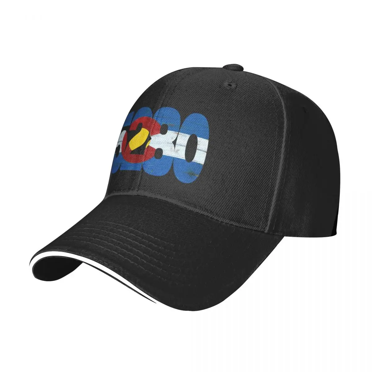 5280 Colorado flag Baseball Cap Beach Outing Christmas Hat Fashion Beach Mens Tennis Women's