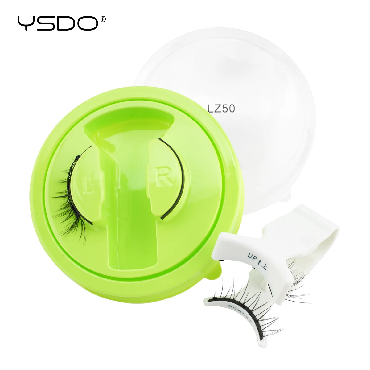 YSDO Magnetische Wimpern, 1/2 Paar, kein Kleber erforderlich, magnetische falsche Wimpern mit Pinzette, wiederverwendbar, natürliche, lockige Wimpern, Faux Cils Make-up – Detail 16