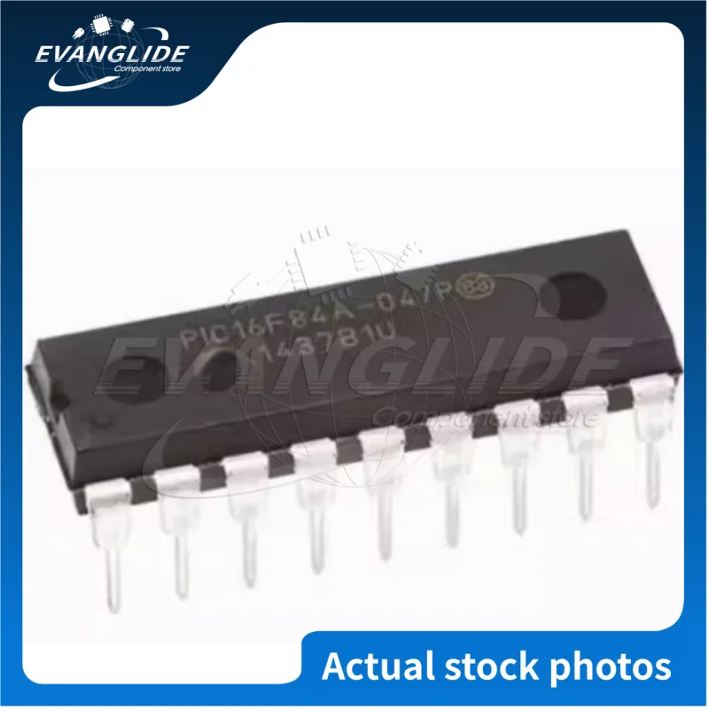 

5 шт./лот, 100% оригинал, новый микроконтроллер PIC16F84A-04P (PIC16F84, P1C16F84, PIC16F84-04P), DIP18, в наличии, оптом