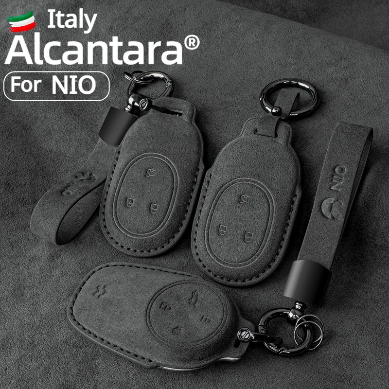 Exclusive NIO Key Case - Premium Suede, Universal Fit for Protection ES6, ES8, ET7, EC6, ES7