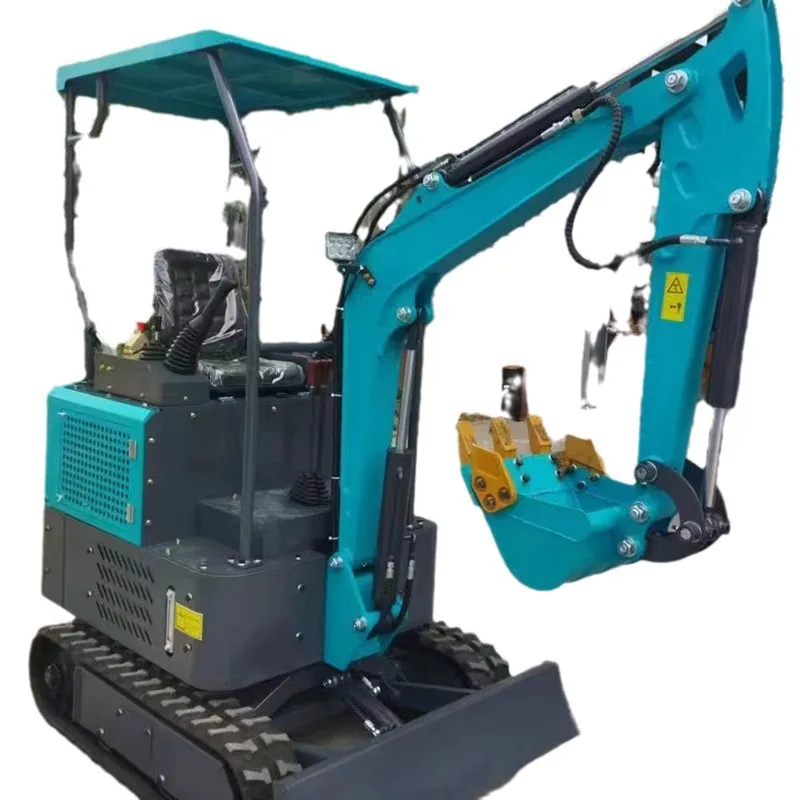 New agricultural small household excavator fertilization and tree planting hole punching small tree excavator