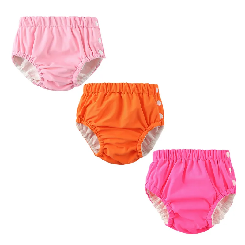 3 قطعة/الوحدة حفاضات السباحة المقاومة للماء المعاد تدويرها وقابلة لإعادة الاستخدام وقابلة للغسل #3