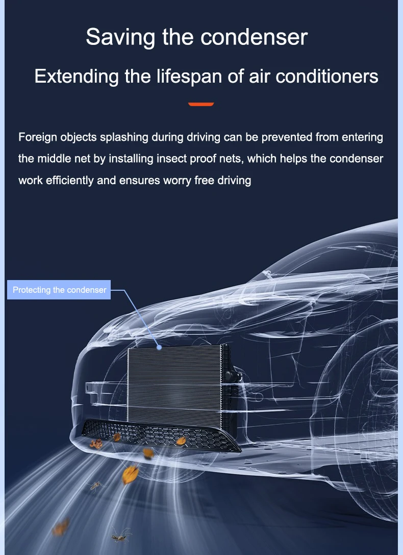 Dla Tesla Model 3 Highland 2024 przednia krata zderzaka siatka wlot powietrza osłona wentylacyjna osłony zabezpieczające przed sieć na owady