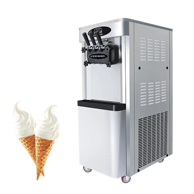 

GQ-36DB 2020 New Arrival Good Quality Floor Type 2+1 Favor Hot Sale Soft Serve Ice Cream Machine Factory price