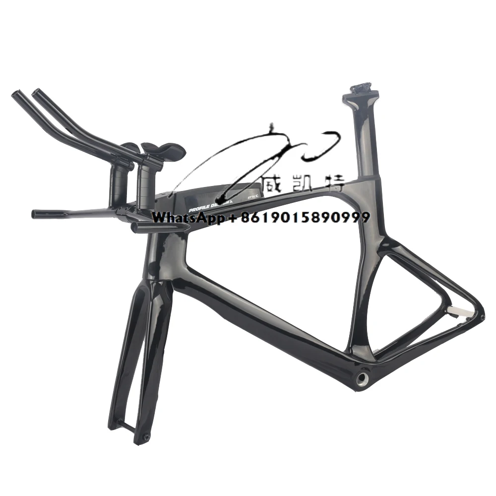 TT القرص الدراجة الكربون الطريق الترياتلون الإطار 700*32C الإطارات الكربون المحاكمة الوقت دراجة الإطار شقة جبل القرص الطريق TT الإطار #2