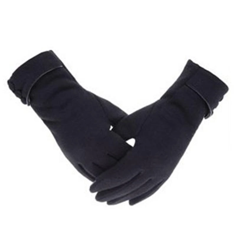 Practical Women Winter Gloves Warm Touchscreen Windproof Gloves Soft Fleece Liner for Girls Ladies Winter Outdoor Using