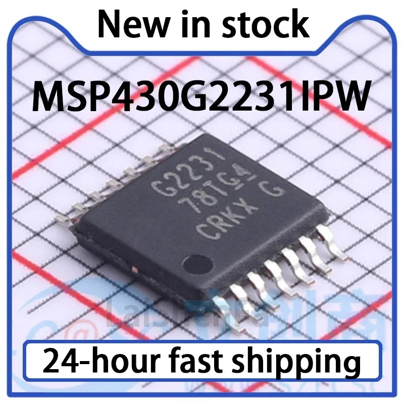 2-5PCS MSP430G2231IPW 16 Bit Microcontroller 2K Flash Chip 14TSSOP in Stock