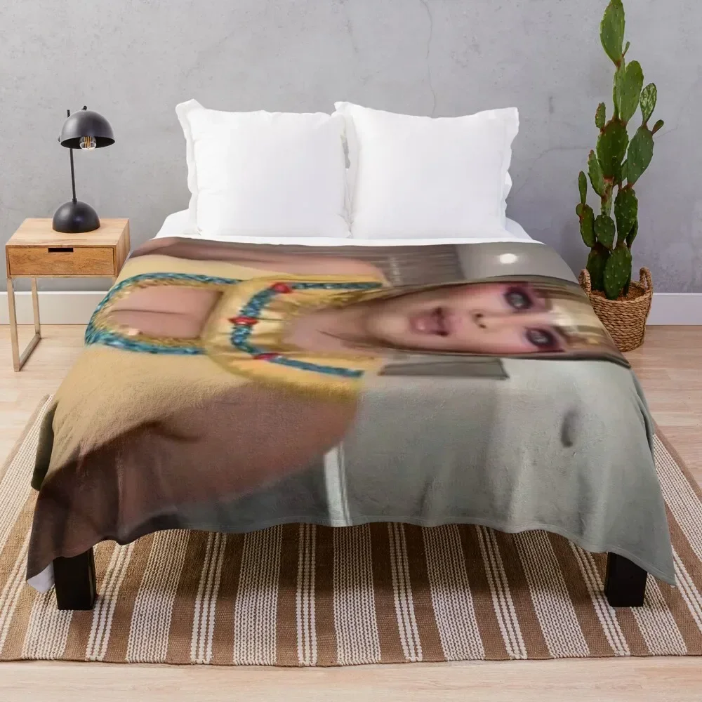 

trisha paytas Throw Blanket christmas gifts Bed covers Blankets