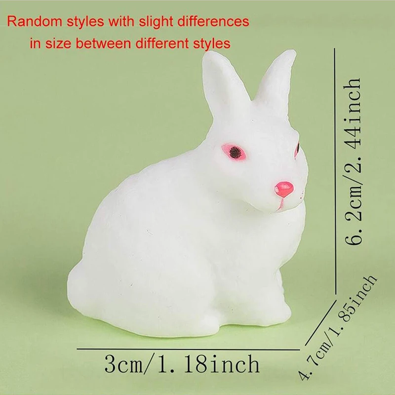 13pcs/set Stress Relief Toy Mini Animals Cartoon Cute Jellyfish Seal Rabbit Soft Toys for Children Kids Birthday Gifts TMZ