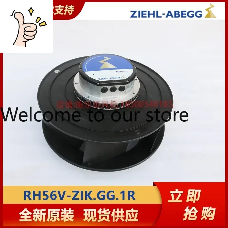 Original German Xerox ZIEHL ABEGG Centrifugal Fan RH56V-ZIK.GG Inverter Fan