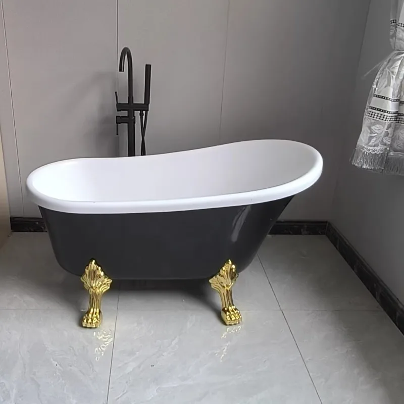 

Acrylic installation-free European-style hotel household adult installation-free concubine bathtub thickened