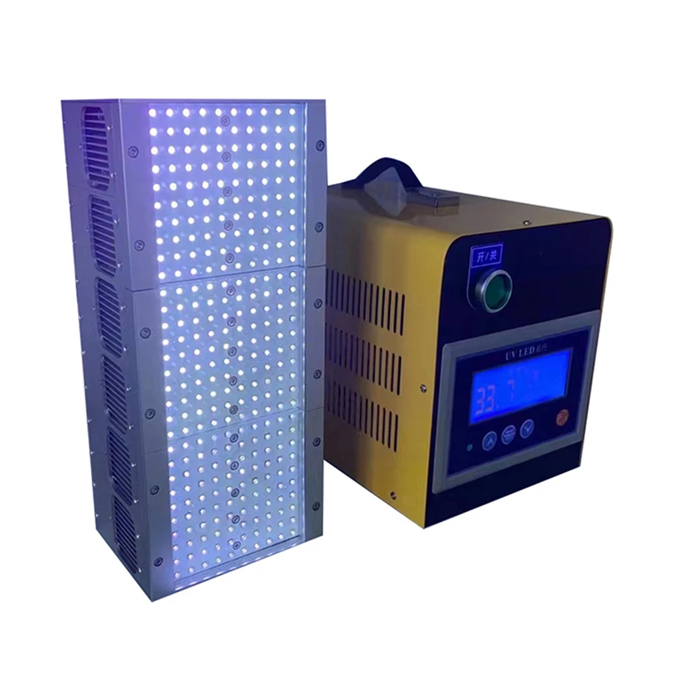 Lampu curing GEL UV pendingin udara, set lampu led UV 365NM, lampu UV percobaan, lampu LED, minyak UV, tinta UV, lem UV, lampu curing cat UV