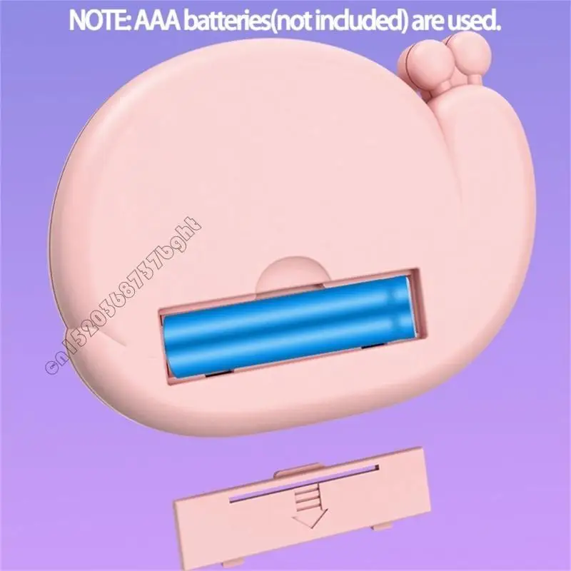 Cartoon Contact Lenses Cleaner Ultrasonic Box Remove Tear Protein Cleaning 4XFB