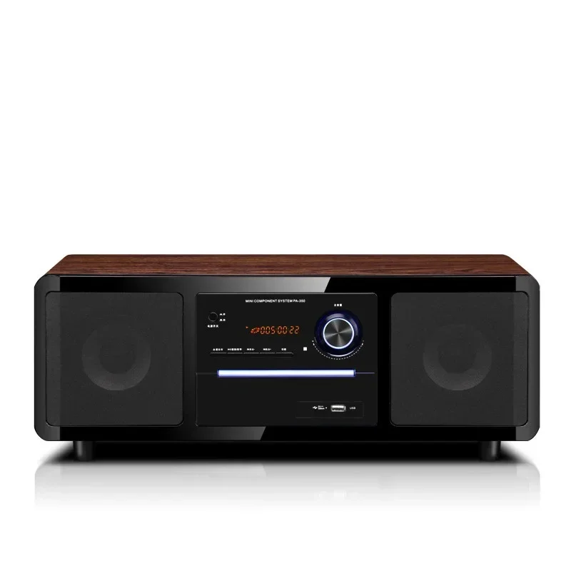 Desktop Integrated DVD/CD Unit with Bluetooth Bedroom Radio Speaker