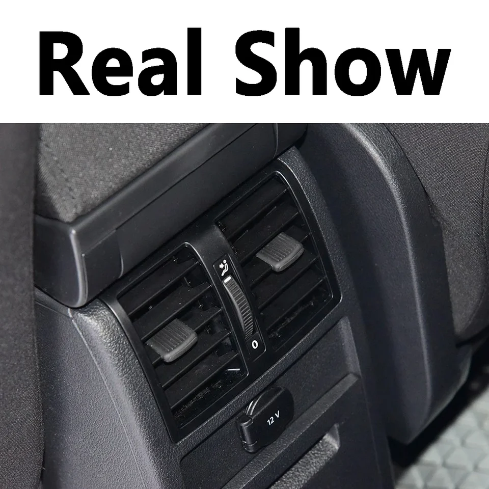カーパーツ 車用エアコン リアエアベント エアコン A/C エアベント アウトレット 1TD819203 VW 対応 Touran ACエアベントアウトレット ために Q4 Q5 ために E-トロン 2021 2022 2023 エアベントカバー 後部座席用 エア