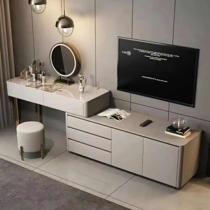 Luxury Dressing Table Drawer Nordic Bedroom Luxury Design Dressing Table Multifunctional Classic Coiffeuse De Chambre Decor