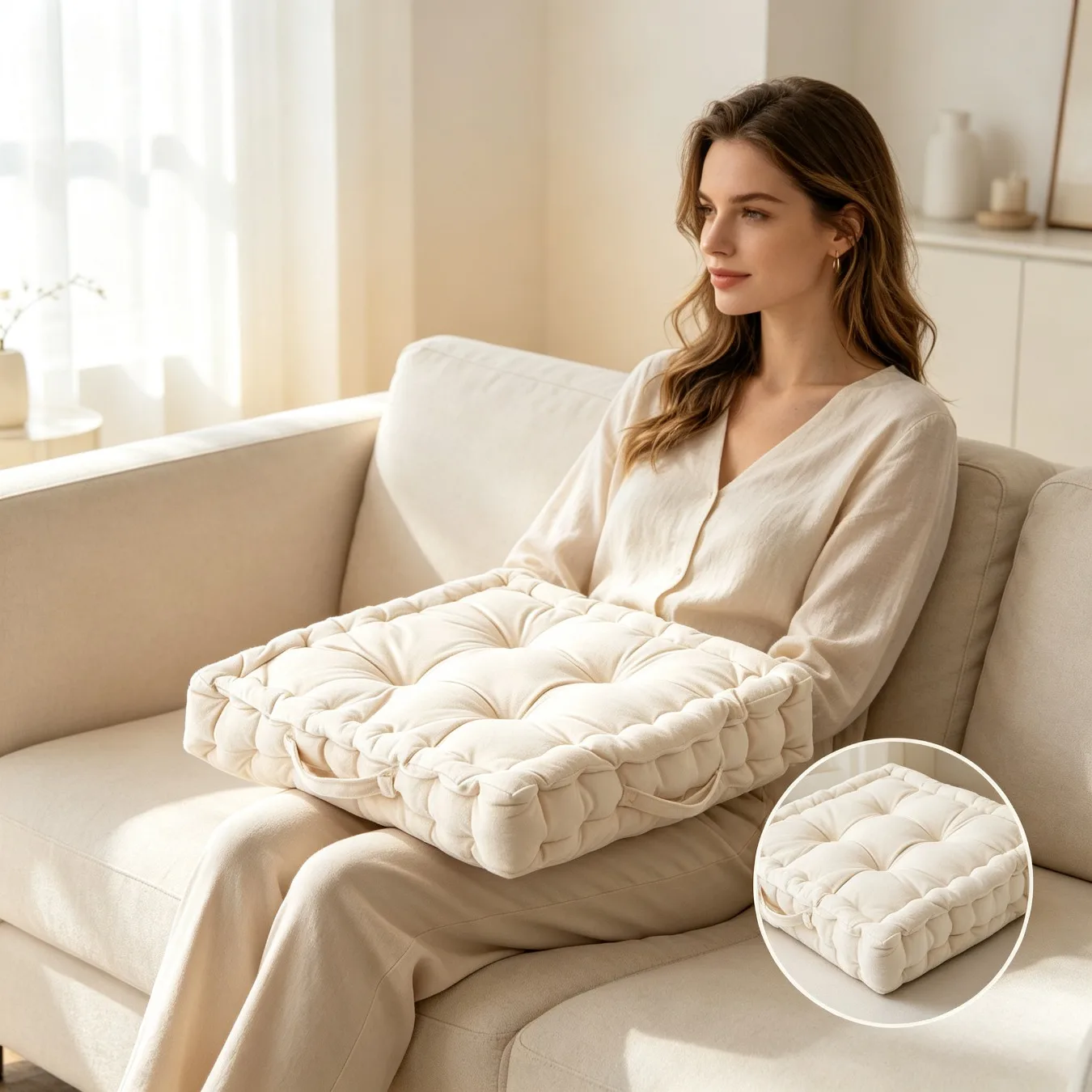Soft Soft Thick Plush Cushion Multifunctional Hip Support Seat Pad For Office Dining Room Yoga Meditation And Quiet Sitting Use - Aliexpress Deal