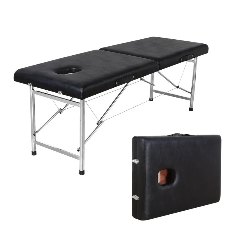 60X65X180Cm Draagbare Massage Tafel Professionele Opvouwbare Beauty Spa Tattoo Therapie Couch Bed Salon Meubels Lichtgewicht