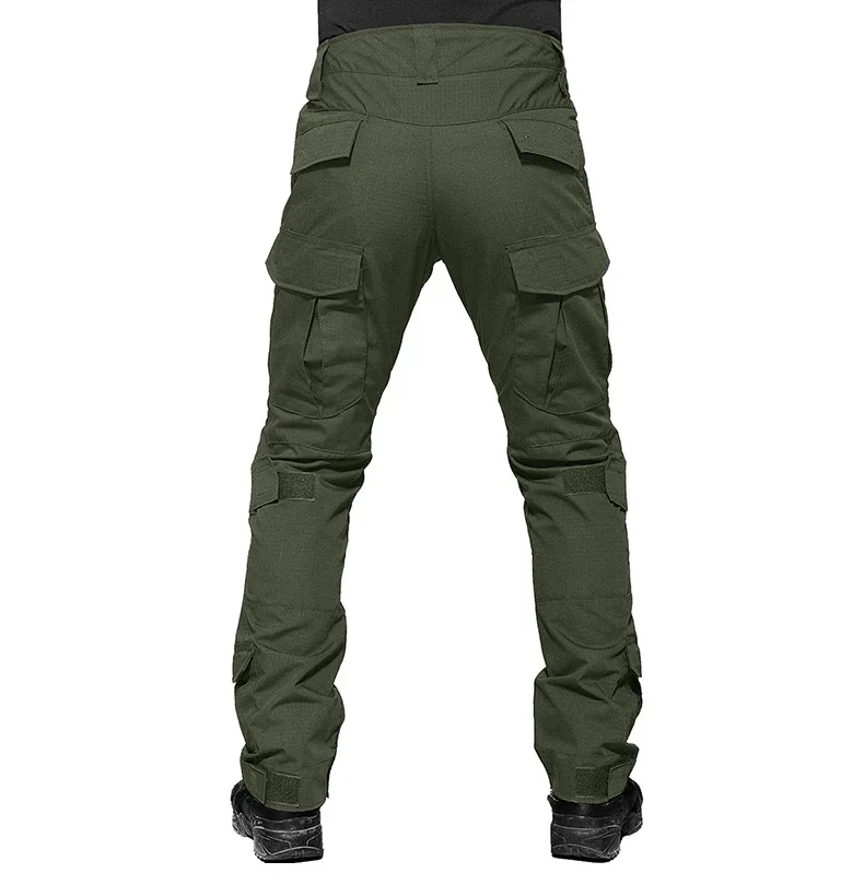 Airsoft Paintball Work Hunting Hiking Uniform Multi Pockets Tactical Combat Camouflage Shirts Cargo Knee Pads Pants Outdoor Suit