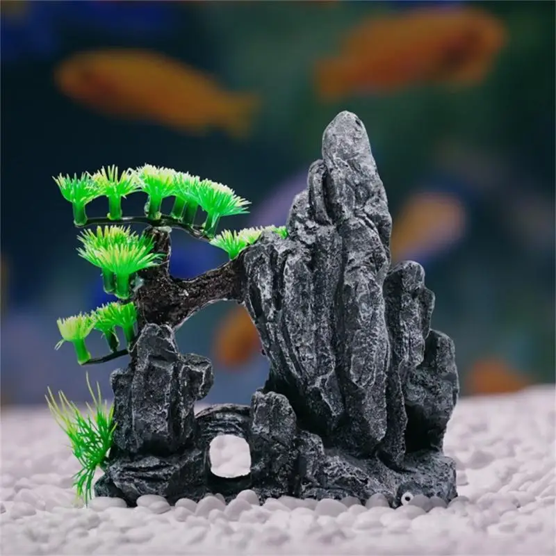 97QD魚タンクロッカリー人工草工芸シミュレーションランドスケープグラス植物魚タンク造園魚タンク植物