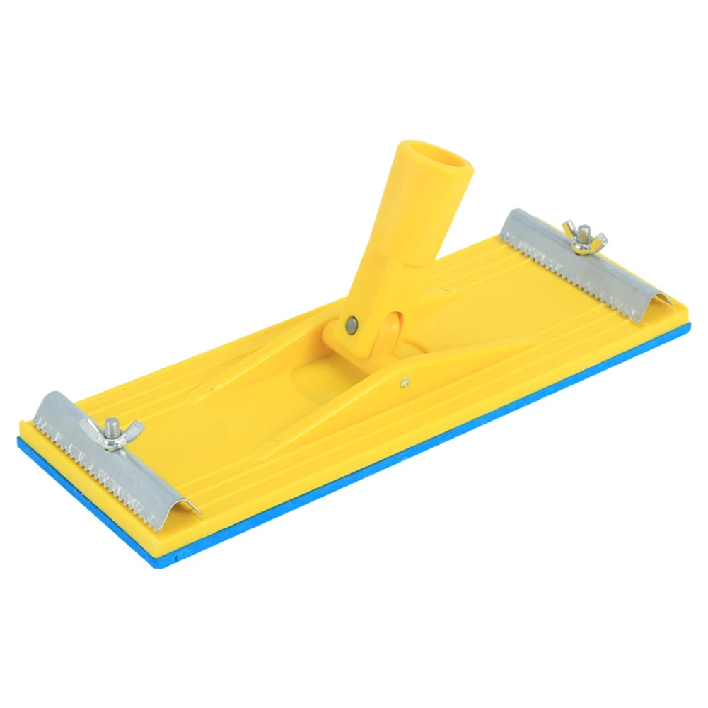 حامل ورق الصنفرة أداة تلميع البلاستيك اليد ساندر حامل الصنفرة الإطار كليب لرأس ساندر الصنفرة دريوال