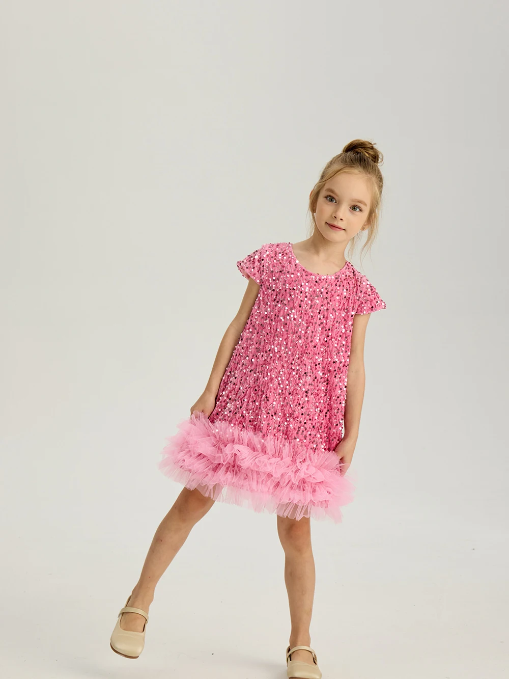 pastel tutu dress Unicorn Pastel Lace Tiered Tutu Dress Multicolor / 7Y/8Y