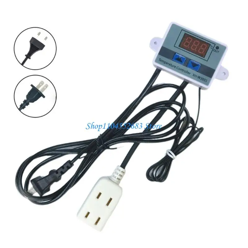 Y6GDアップグレードXHW3001コントローラーヨーロッパ/米国プラグ温度制御スイッチABS