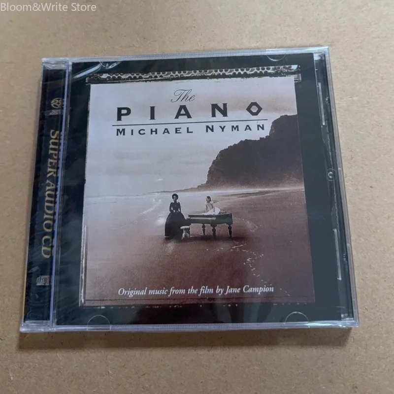 The Piano Michael Nyman Music CD Movie Soundtrack Classic Piano Instrumental Melody Film Original Score Collectible  Album