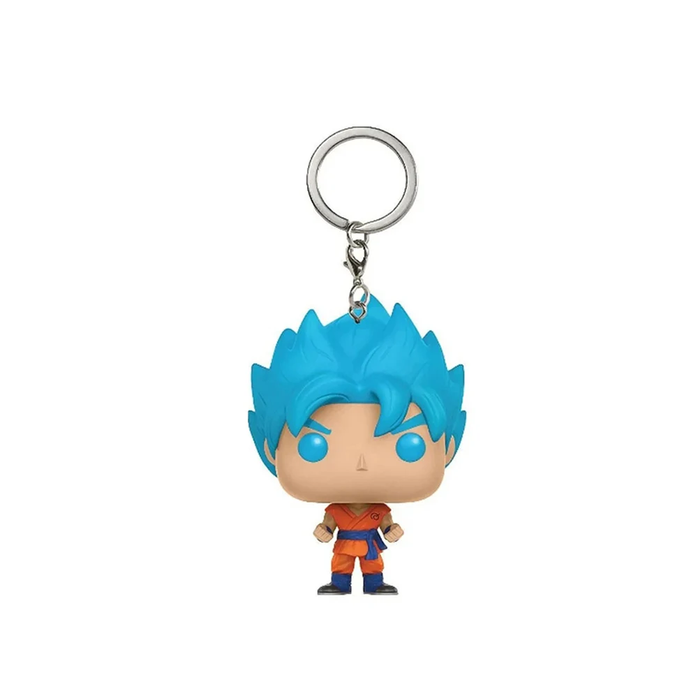 New Dragon Ball Z Keychains Cartoon Anime Figures Son Goku Master Roshi Children Pendant Collection Decoration Model Toys Gifts - view 3